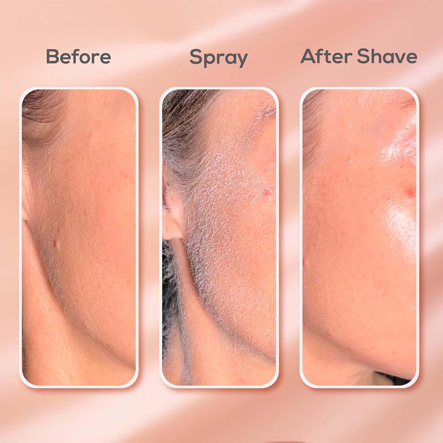 Hair Identifier Spray For Face Shaving