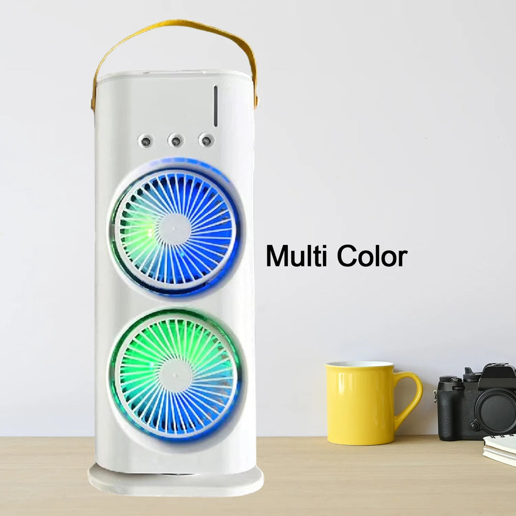 Portable Double fan