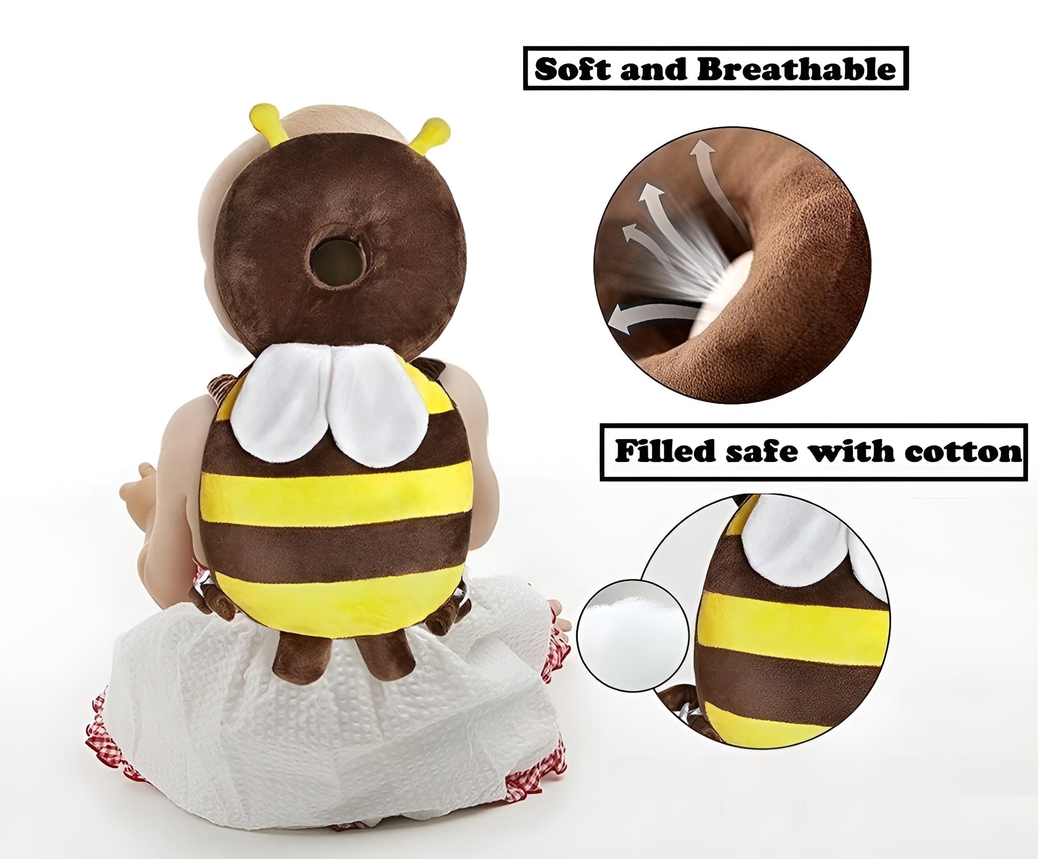 Baby Infant Toddler Helmet No Bump Safety Head Cushion