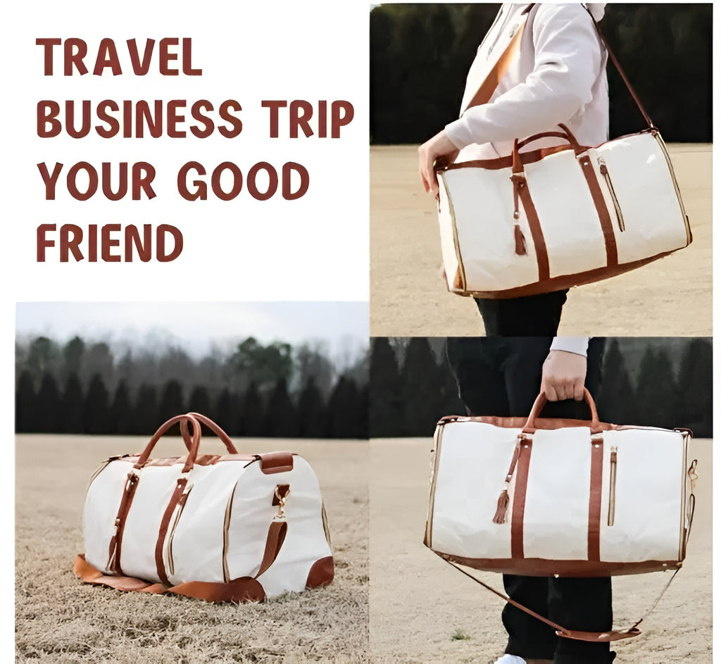 Convertible Garment Bag for Travel - 2 in 1 Hanging Suitcase