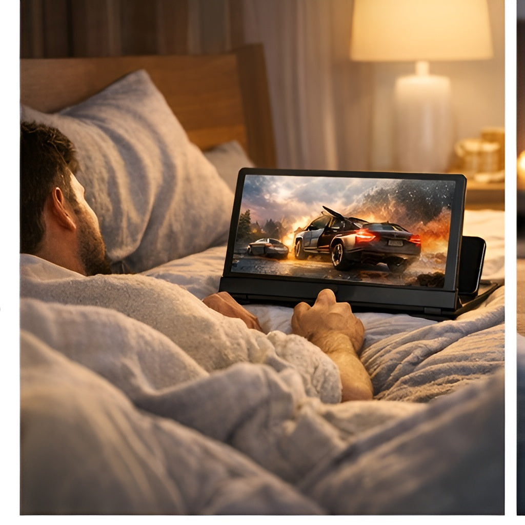 Mobile Phone Video Screen Magnifier