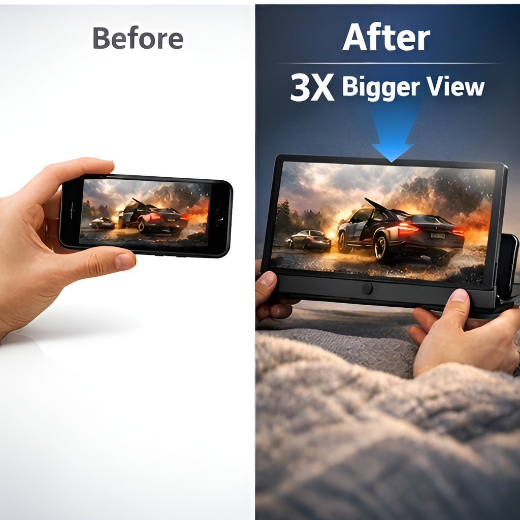 Mobile Phone Video Screen Magnifier